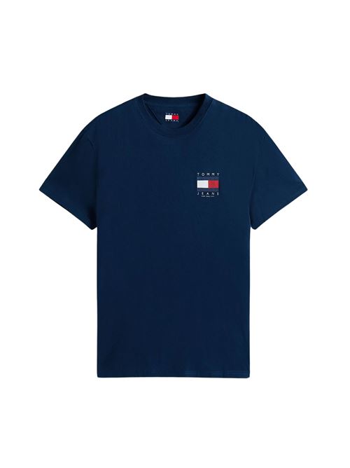 T-shirt blu in cotone Tommy Jeans | DM0DM21910C1G